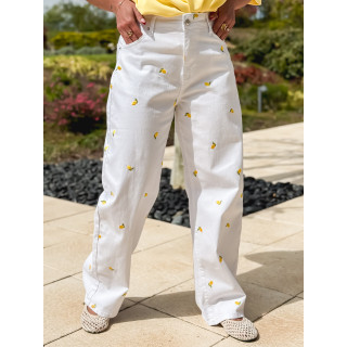 Jeans Limone - Blanc