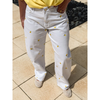 Jeans Limone - Blanc