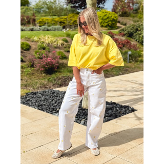 Jeans Ornella - Blanc