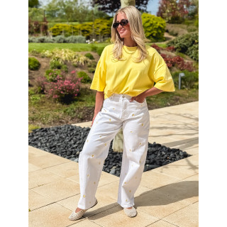 Jeans Ornella - Blanc