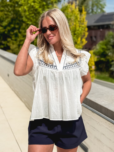 Blouse Vaya - Blanc