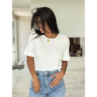 Pull Hina - Blanc