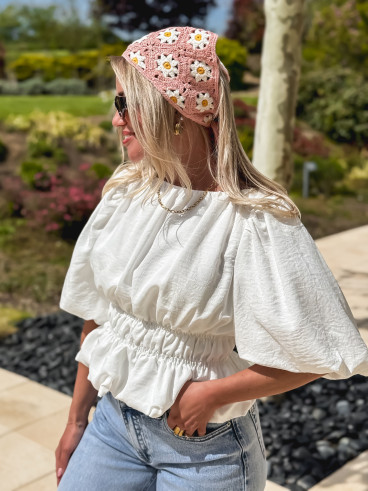 Blouse Dariane - Blanc
