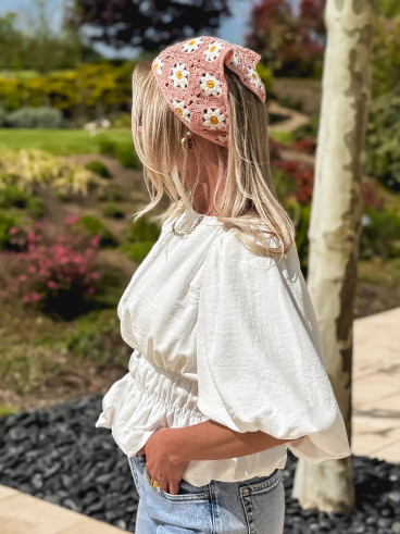 Blouse Dariane - Blanc