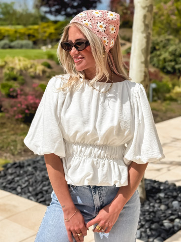 Blouse Dariane - Blanc