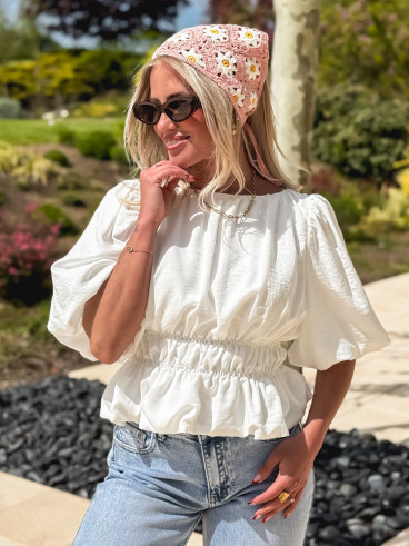 Blouse Dariane - Blanc