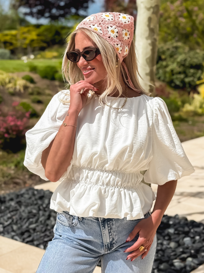 Blouse Dariane - Blanc