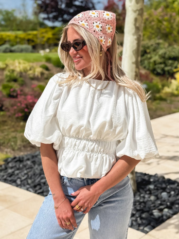 Blouse Dariane - Blanc