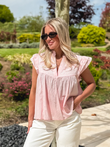 Blouse Vaya - Rose