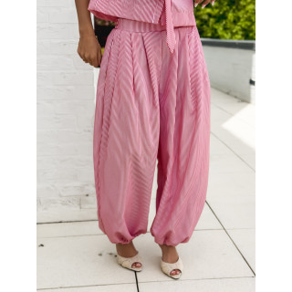 Pantalon ligné Auralys - Rouge