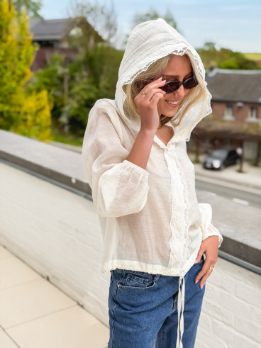 Blouse Charlise - Ecru