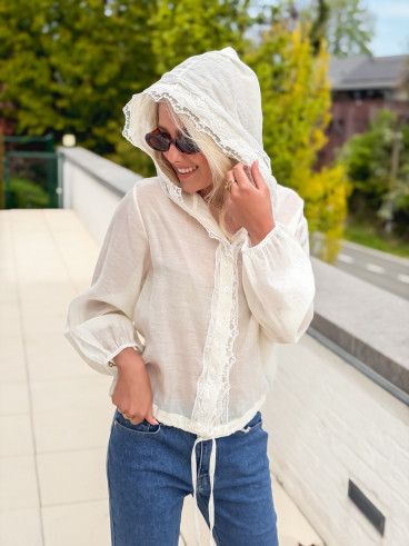 Blouse Charlise - Ecru