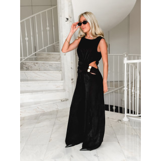 Combinaison pantalon Lénora - Noir