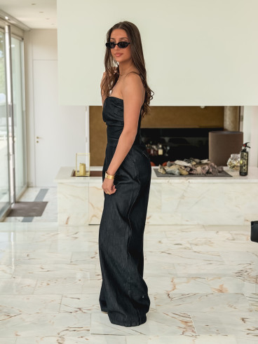 Combinaison pantalon Nélya - Bleu foncé