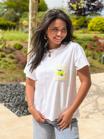 T-shirt Nayane - Blanc