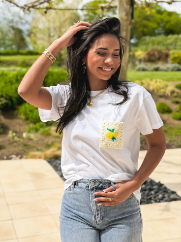 T-shirt Nayane - Blanc