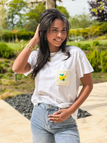 T-shirt Nayane - Blanc