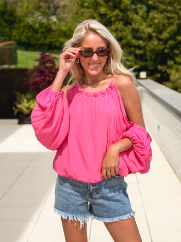 Blouse Daliana - Fuchsia