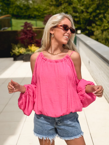 Blouse Daliana - Fuchsia