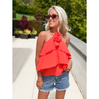 Blouse Zélora - Corail