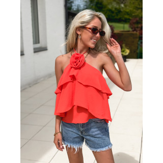 Blouse Zélora - Corail