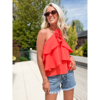 Blouse Zélora - Corail