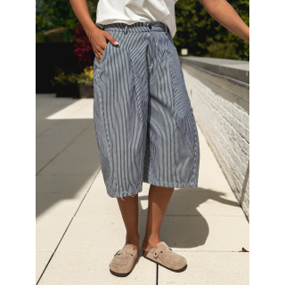 Bermuda Ligné Rosine - Bleu marine