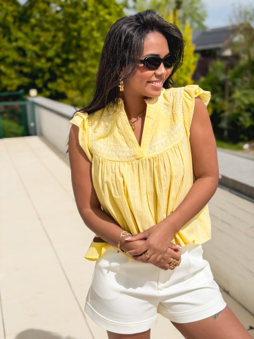 Blouse Vaya - Jaune