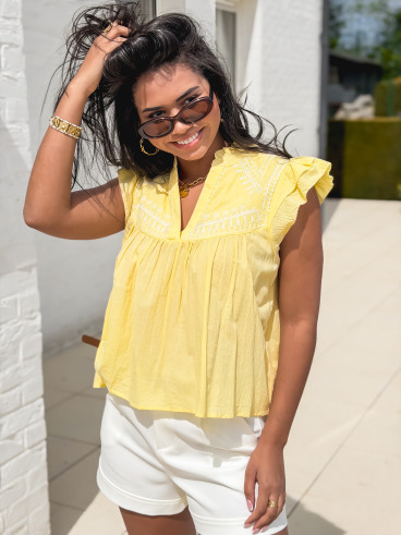 Blouse Vaya - Jaune