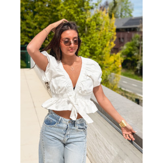 Blouse Catelina - Blanc