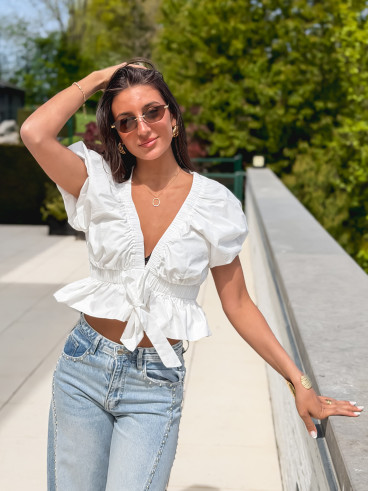 Blouse Catelina - Blanc