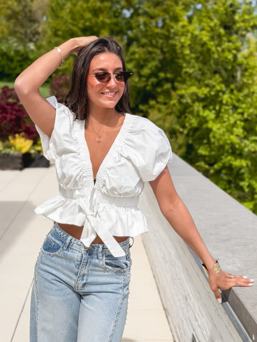 Blouse Catelina - Blanc