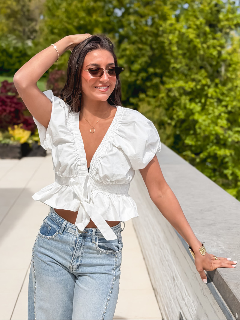 Blouse Catelina - Blanc