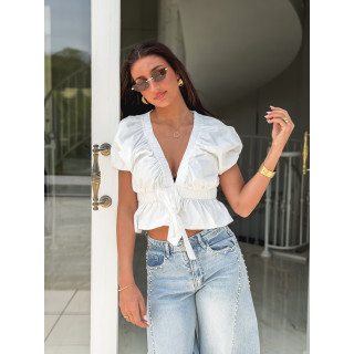 Blouse Catelina - Blanc