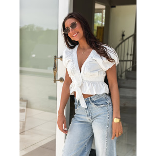 Blouse Catelina - Blanc