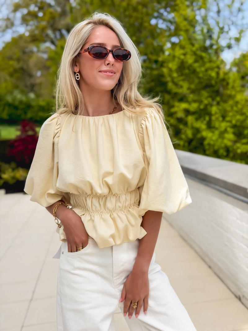 Blouse Dariane - Jaune