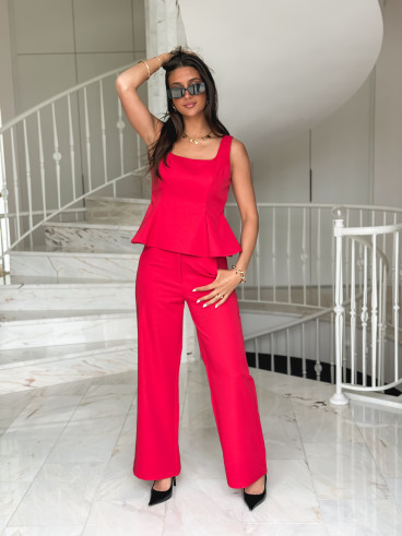 Blouse Isyelle - Rouge