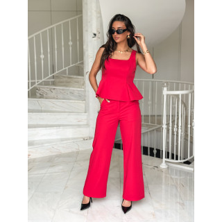 Blouse Isyelle - Rouge