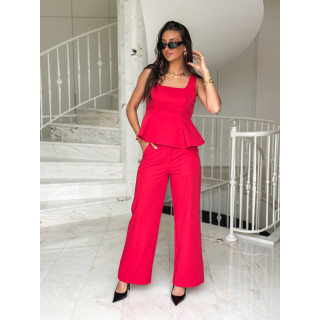 Blouse Isyelle - Rouge