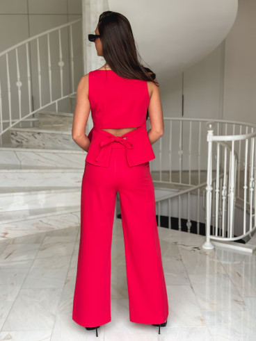 Blouse Isyelle - Rouge