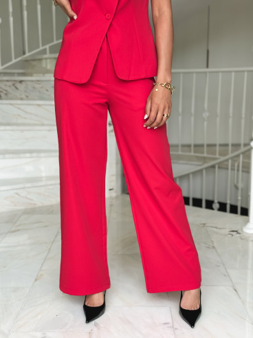 Pantalon Isyelle - Rouge