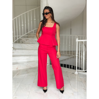 Pantalon Isyelle - Rouge
