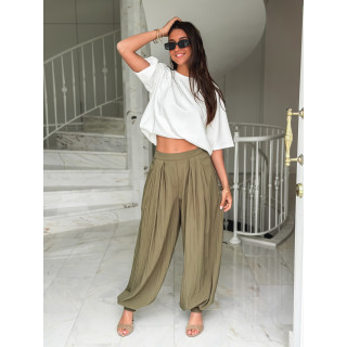 Pantalon Myzélia - Kaki