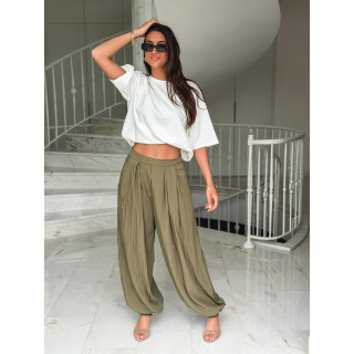 Pantalon Myzélia - Kaki