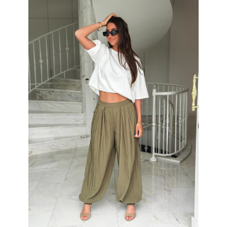 Pantalon Myzélia - Kaki