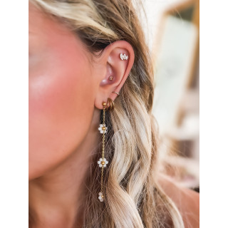 Boucles d'oreilles Rory - Doré