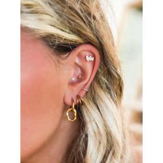 Boucles d'oreilles Azelma - Doré