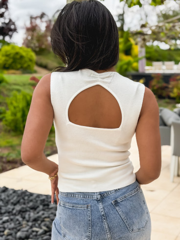 Blouse Alison - Blanc