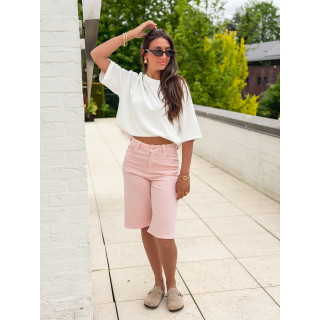 Bermuda en jeans Kléa - Rose