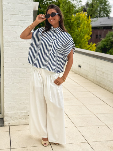 Pantalon Thaelya - Blanc